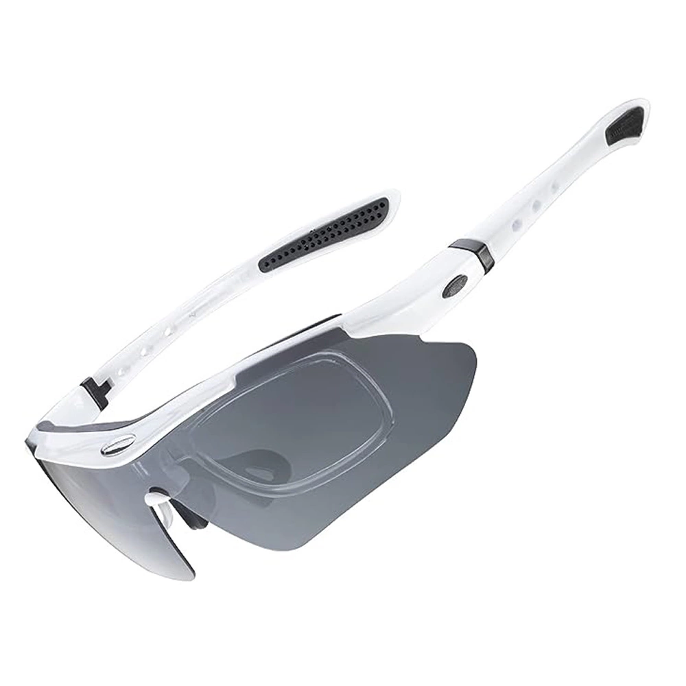 Rockbros 10142 photochromic UV400 cycling glasses - whiteeng