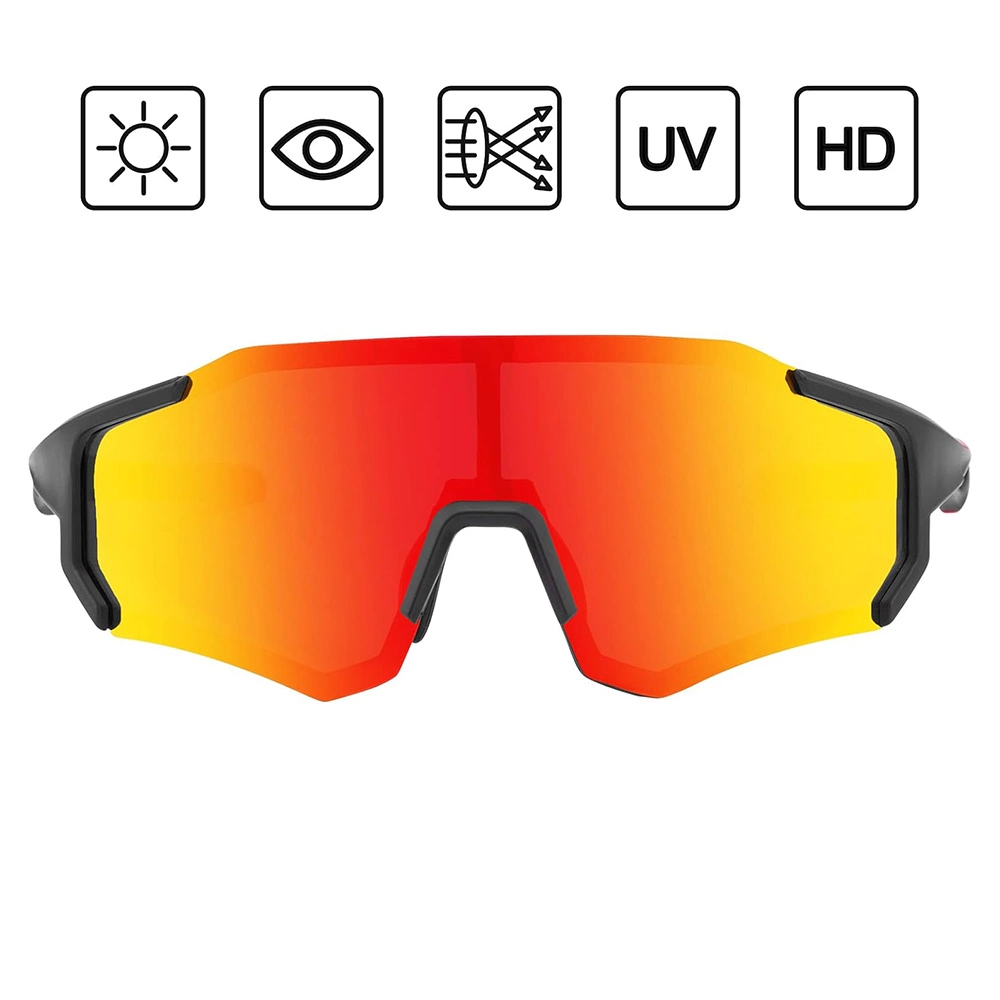 Rockbros 10182 polarizing cycling glasses - redeng
