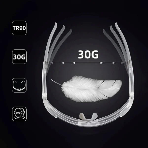 Rockbros SP291 photochromic UV400 cycling glasses - whiteeng