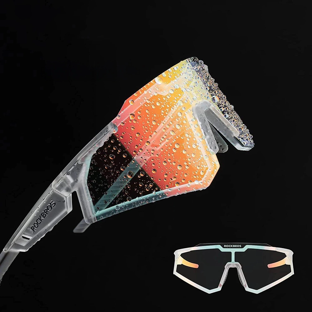 Rockbros SP291 photochromic UV400 cycling glasses - whiteeng