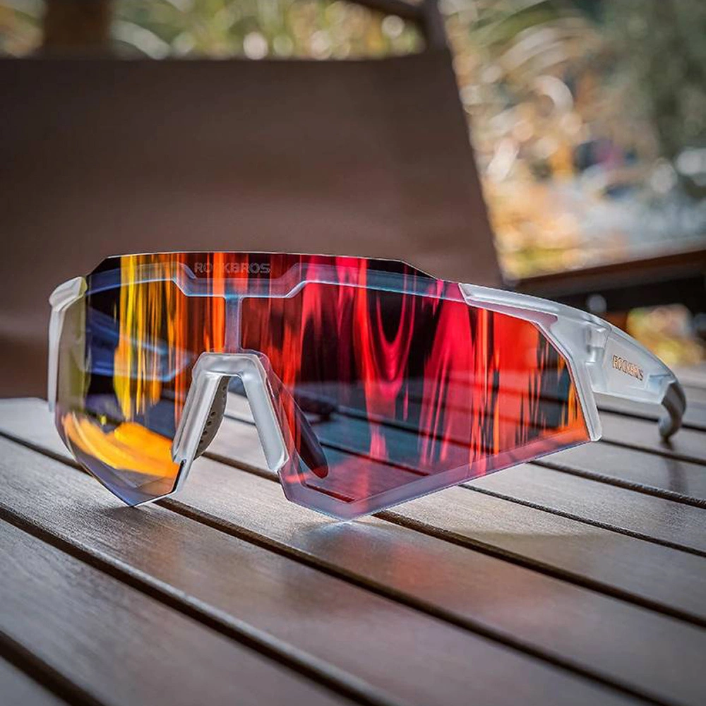 Rockbros SP291 photochromic UV400 cycling glasses - whiteeng