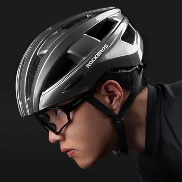 Rockbros ZK-013TI Bike Helmet Universal Size 55-60cm - Grayeng