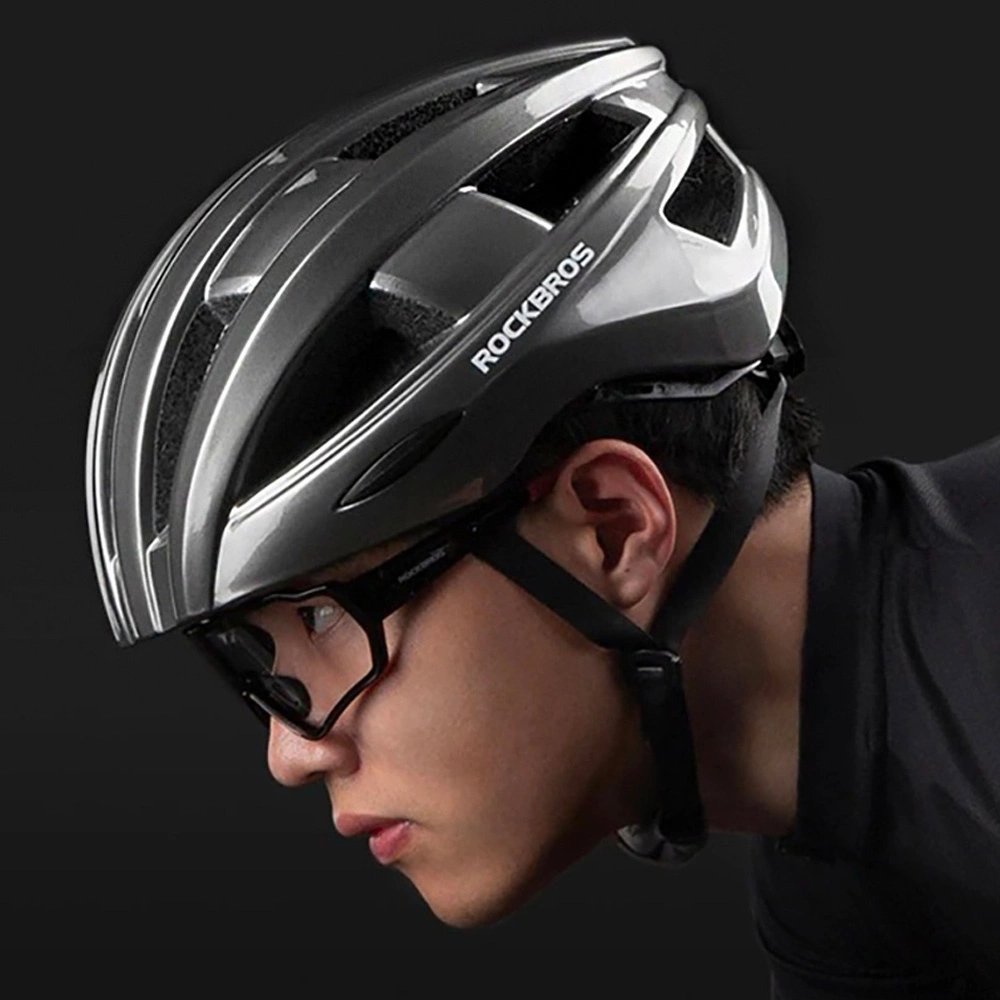 Rockbros ZK-013TI Bike Helmet Universal Size 55-60cm - Grayeng