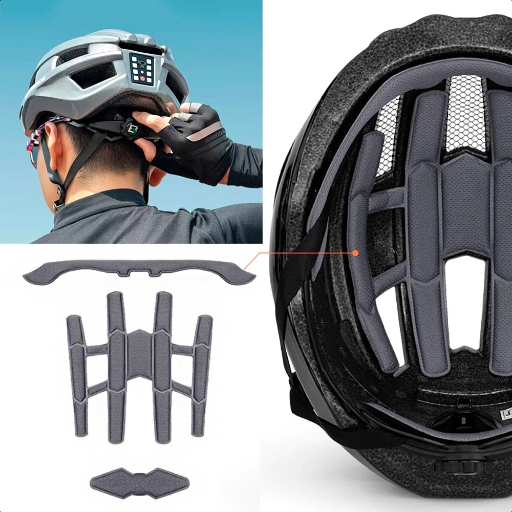 Rockbros ZK-013TI Bike Helmet Universal Size 55-60cm - Grayeng