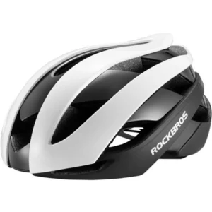 Rockbros 10110004001 bicycle helmet, size L - white and blackeng