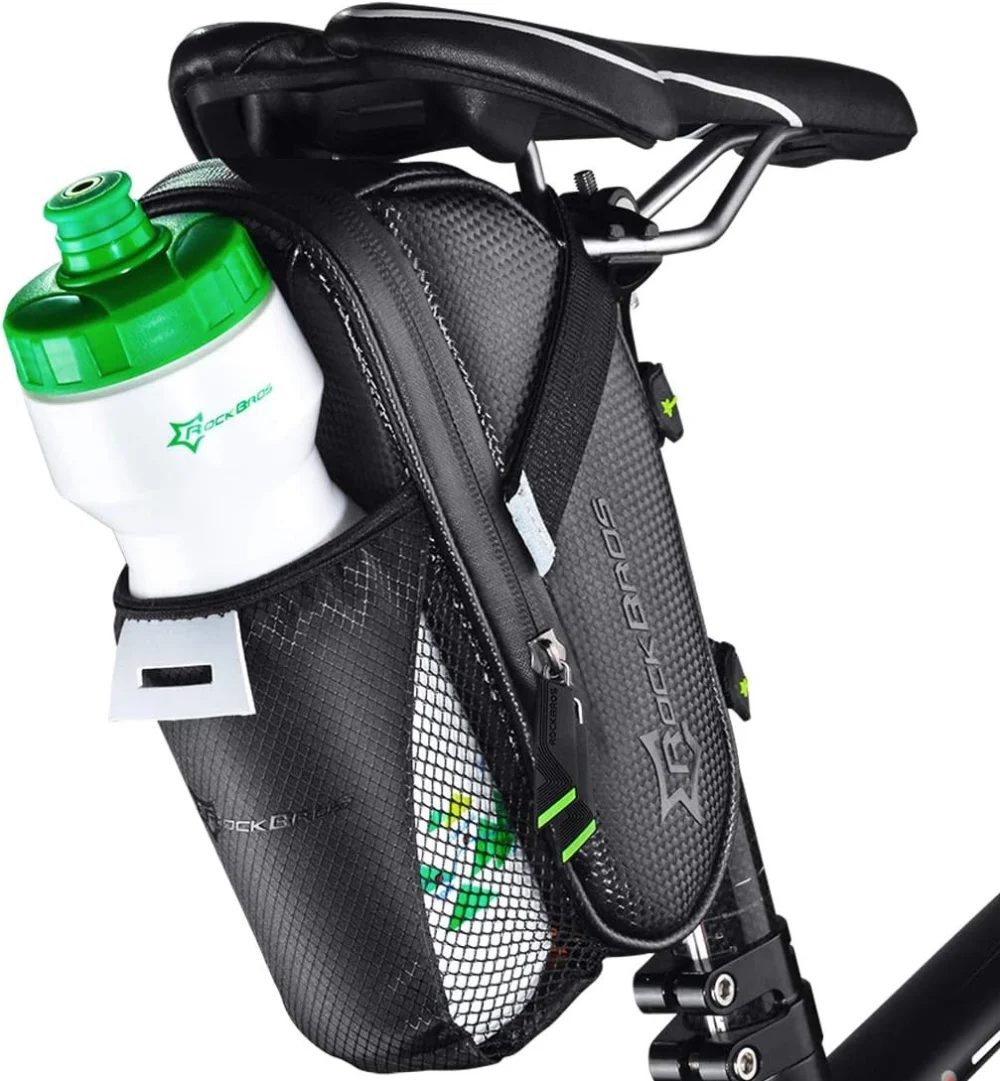 Rockbros C7-1 waterproof bicycle bag with saddle mounting 1.5l - blackeng
