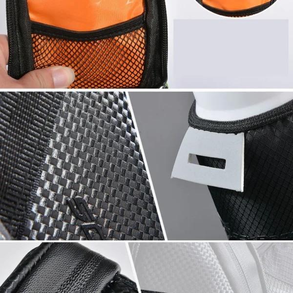 Rockbros C7-1 waterproof bicycle bag with saddle mounting 1.5l - blackeng