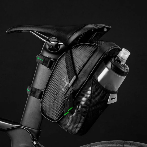 Rockbros C7-1 waterproof bicycle bag with saddle mounting 1.5l - blackeng