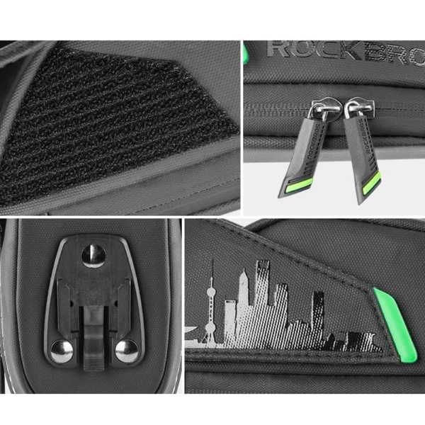 Rockbros C27-1 bicycle bag under the saddle - blackeng