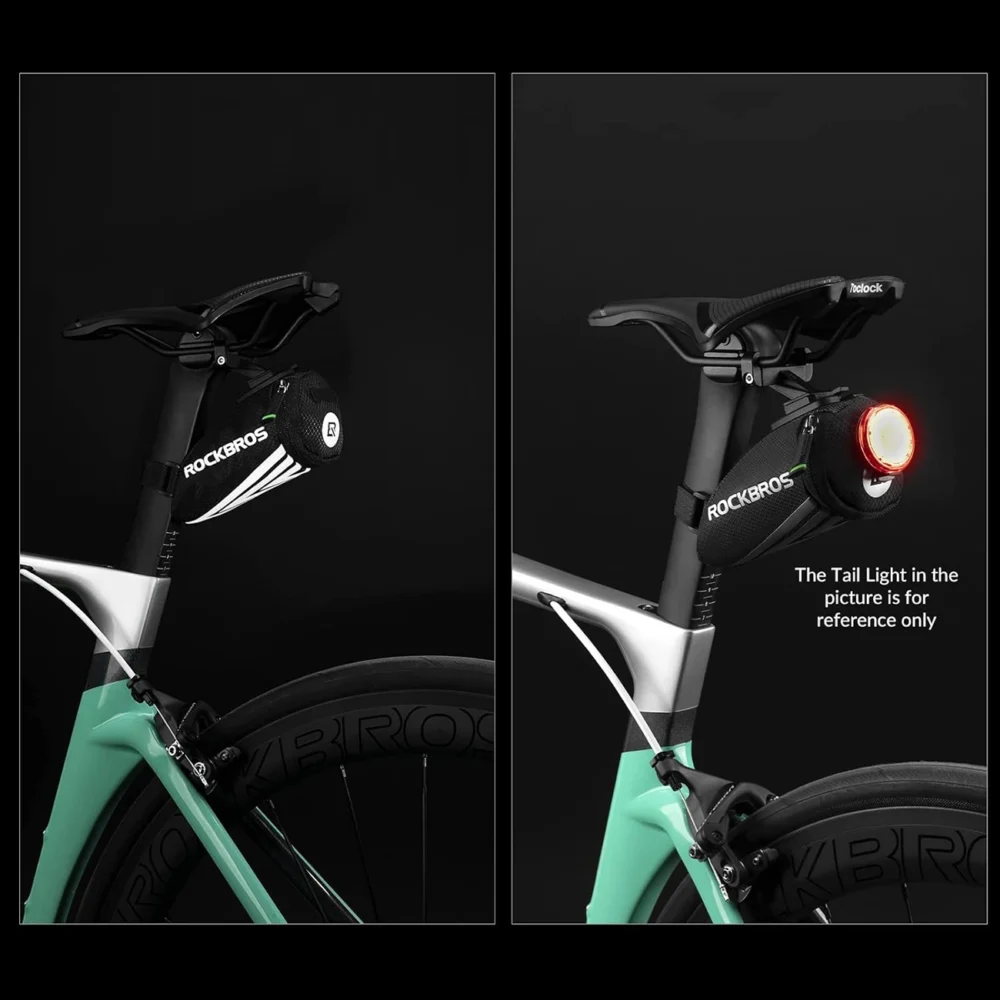 Rockbros C28 bicycle bag under the saddle - blackeng