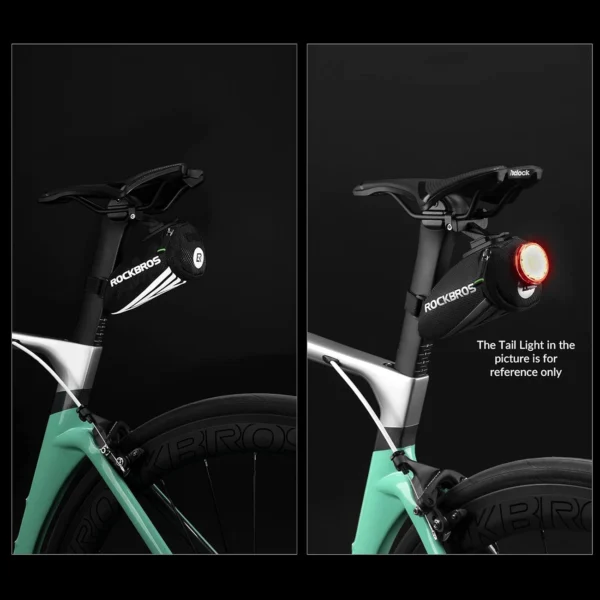 Rockbros C28 bicycle bag under the saddle - blackeng