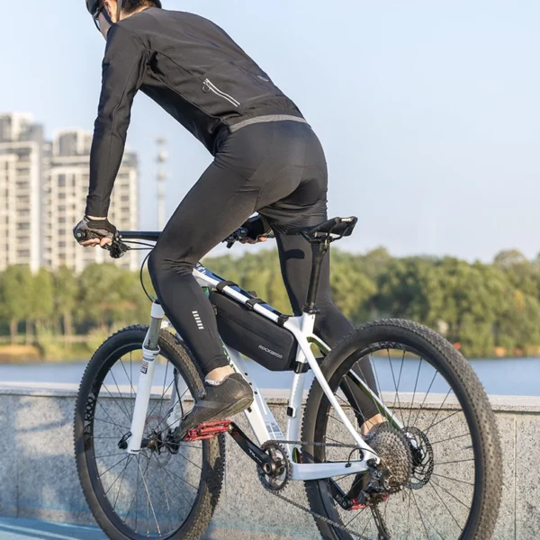 Rockbros AS-043 bicycle bag with Velcro 3l - blackeng