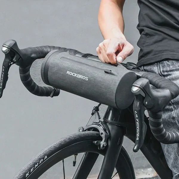 Rockbros AS-051 waterproof handlebar bag - blackeng