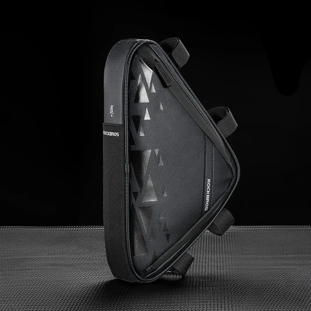 Rockbros B39-2 waterproof bicycle bag for frame - blackeng