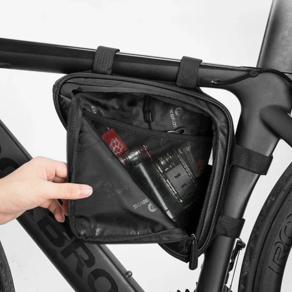 Rockbros B39-2 waterproof bicycle bag for frame - blackeng