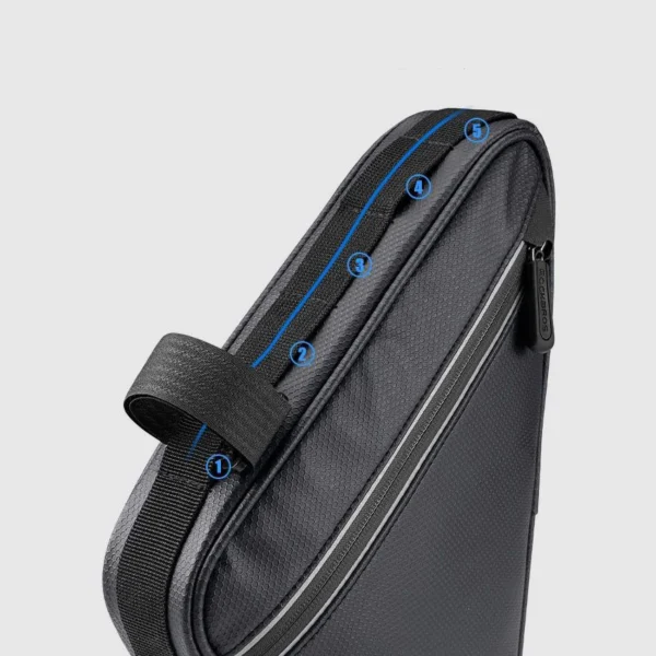 Rockbros B39-2 waterproof bicycle bag for frame - blackeng