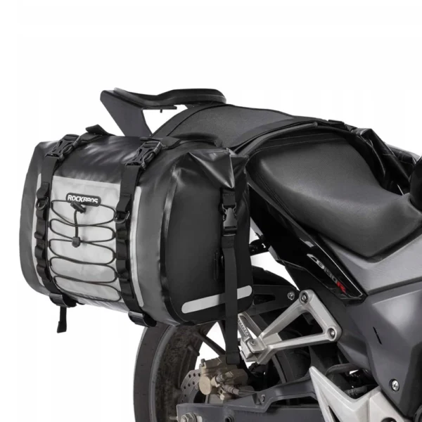 Rockbros AS-010BGR motorcycle bag, waterproof - grayeng