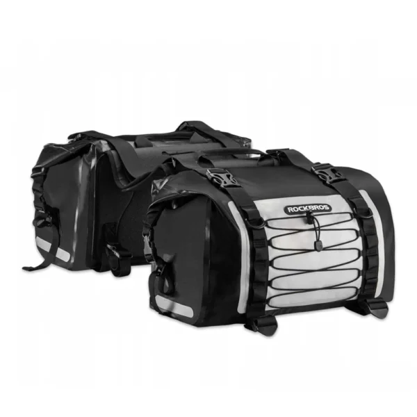 Rockbros AS-010BGR motorcycle bag, waterproof - grayeng