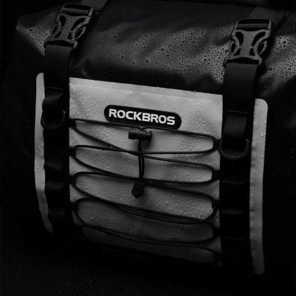 Rockbros AS-010BGR motorcycle bag, waterproof - grayeng