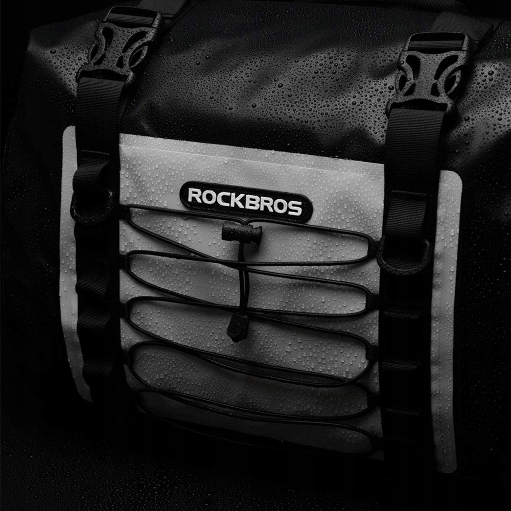 Rockbros AS-010BGR motorcycle bag, waterproof - grayeng