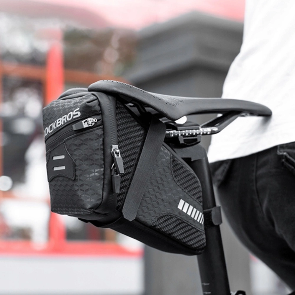 Rockbros C29-BK waterproof bicycle bag under the saddle - blackeng
