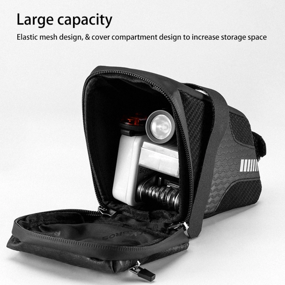 Rockbros C29-BK waterproof bicycle bag under the saddle - blackeng