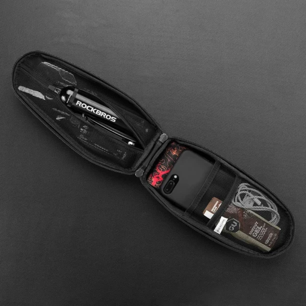 Rockbros B60 waterproof bicycle bag for frame - blackeng