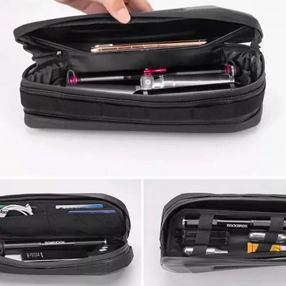 Rockbros B67 waterproof frame bike bag - blackeng