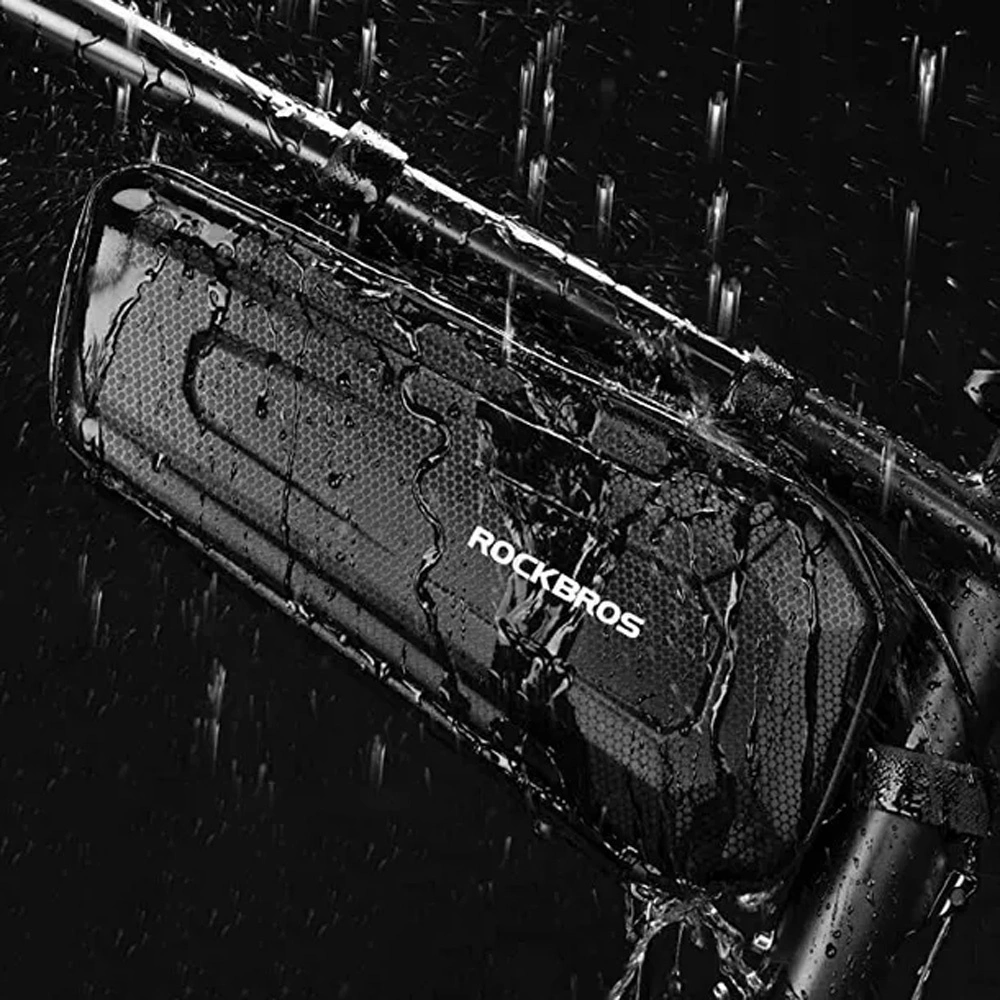 Rockbros B67 waterproof frame bike bag - blackeng