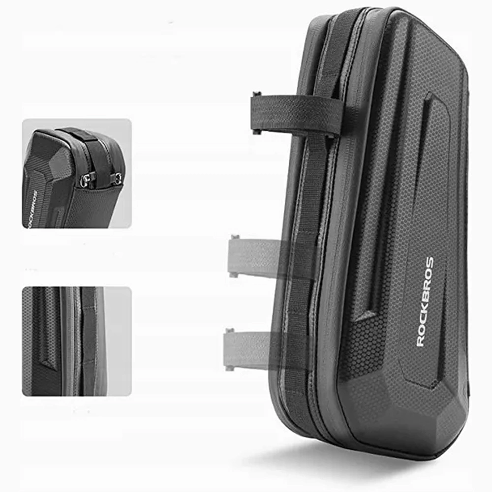 Rockbros B67 waterproof frame bike bag - blackeng