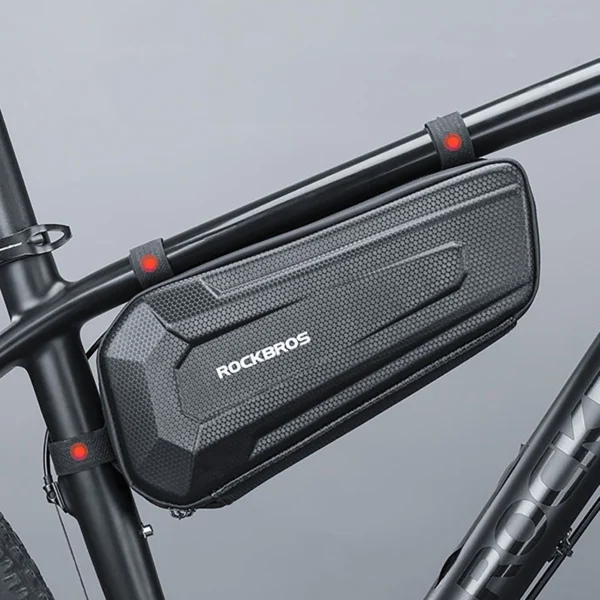 Rockbros B66 waterproof bicycle bag for frame - blackeng