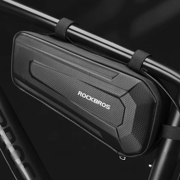 Rockbros B66 waterproof bicycle bag for frame - blackeng