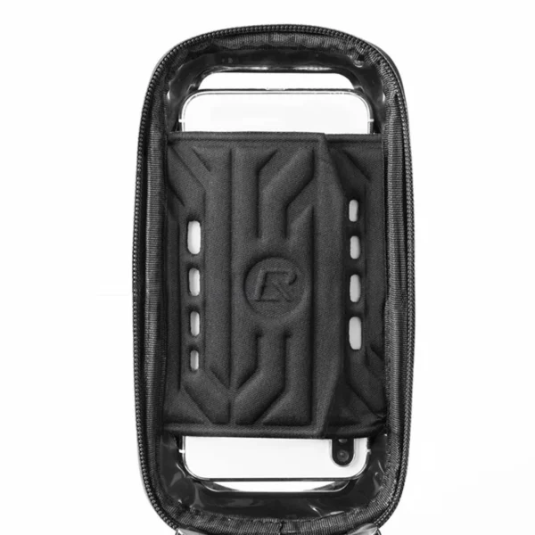 Rockbros B68 bicycle bag for armored frame with phone pocket and cover 1.7l - blackeng