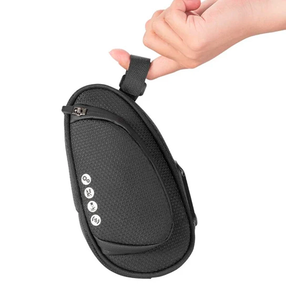 Rockbros C40 bicycle bag under the saddle - blackeng