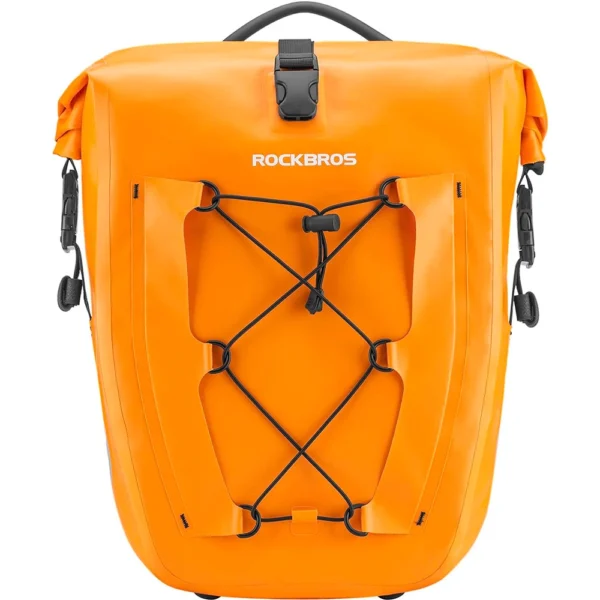 Rockbros 30140022003 waterproof bicycle bag for trunk - orangeeng
