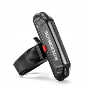 Rockbros A54BK Rear Bike Light + Micro USB - USB-A Cable - Blackeng