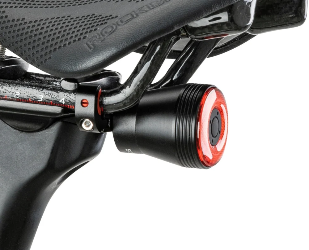 Rockbros Q5 Rear Bike Light with Intelligent Stop System - Blackeng
