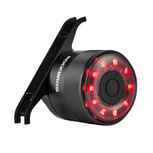 Rockbros Q1 Rear Bike Light 7 Color LED + USB-C - USB-A Cable - Blackeng