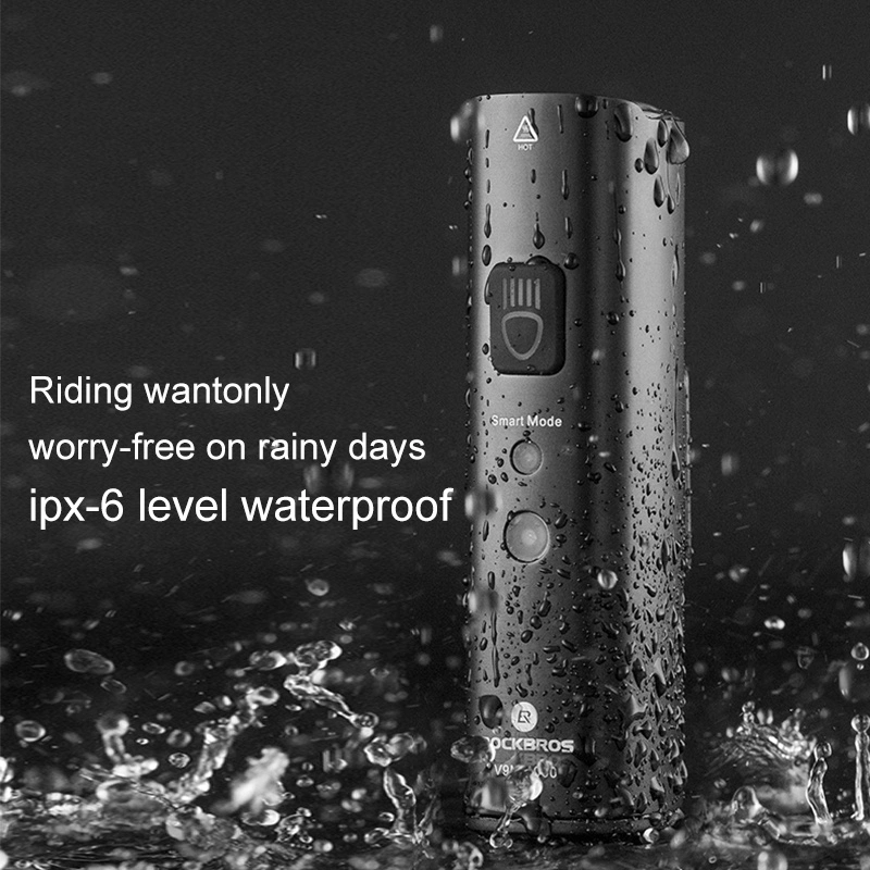 Rockbros V9M-1000 front bicycle light 1000lm - blackeng
