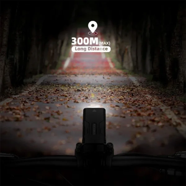 Rockbros 24310002001 bicycle light 850 lm with powerbank function + USB-C - USB-A cable - blackeng