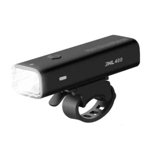 Rockbros 24310006001 front bicycle light 400 lm + micro USB cable - USB-A - blackeng