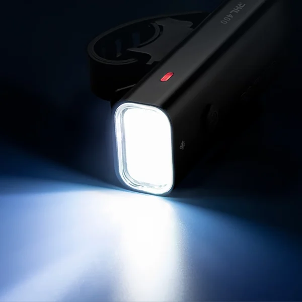 Rockbros 24310006001 front bicycle light 400 lm + micro USB cable - USB-A - blackeng