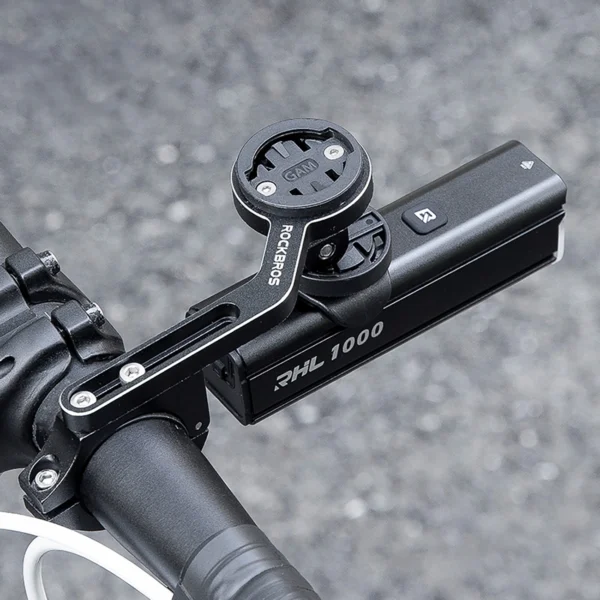 Rockbros 24610002001 front bicycle light 1000 lm + USB-C - USB-A cable - blackeng