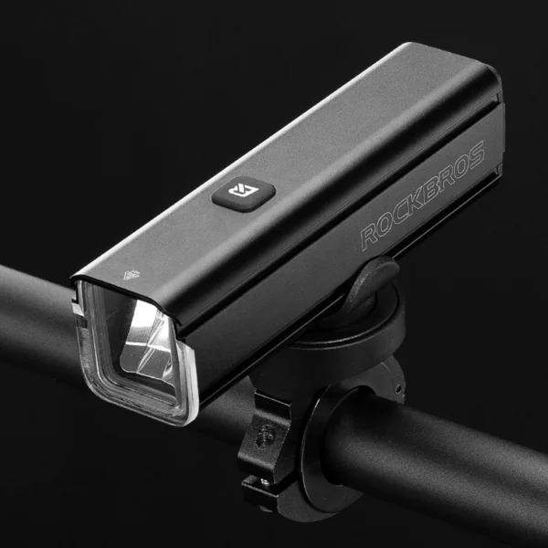 Rockbros 24610002001 front bicycle light 1000 lm + USB-C - USB-A cable - blackeng