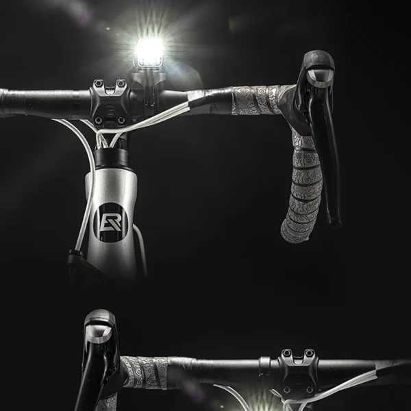 Rockbros 24610002001 front bicycle light 1000 lm + USB-C - USB-A cable - blackeng
