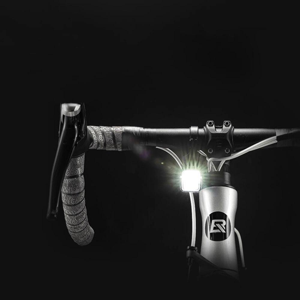 Rockbros 24610002001 front bicycle light 1000 lm + USB-C - USB-A cable - blackeng