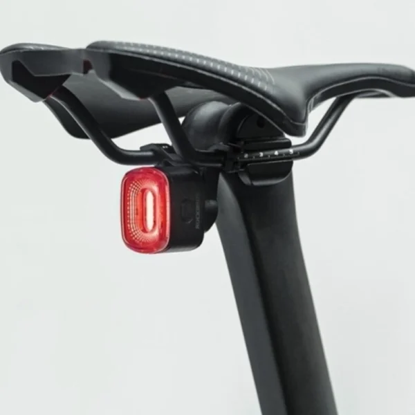 Rockbros Q2S LED Rear Bike Light with Smart Stop System + USB-C - USB-A Cable - Blackeng