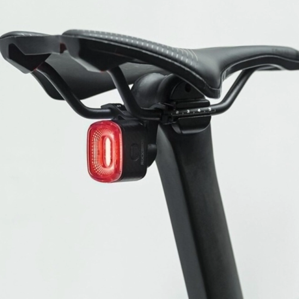 Rockbros Q2S LED Rear Bike Light with Smart Stop System + USB-C - USB-A Cable - Blackeng