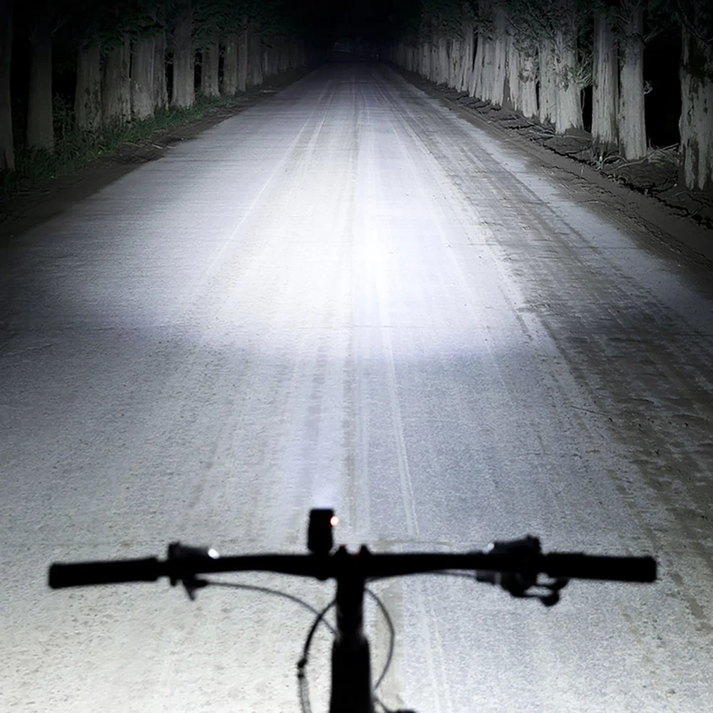 Rockbros 24710012001 front bicycle light 800 lm + USB-C - USB-A cable - blackeng