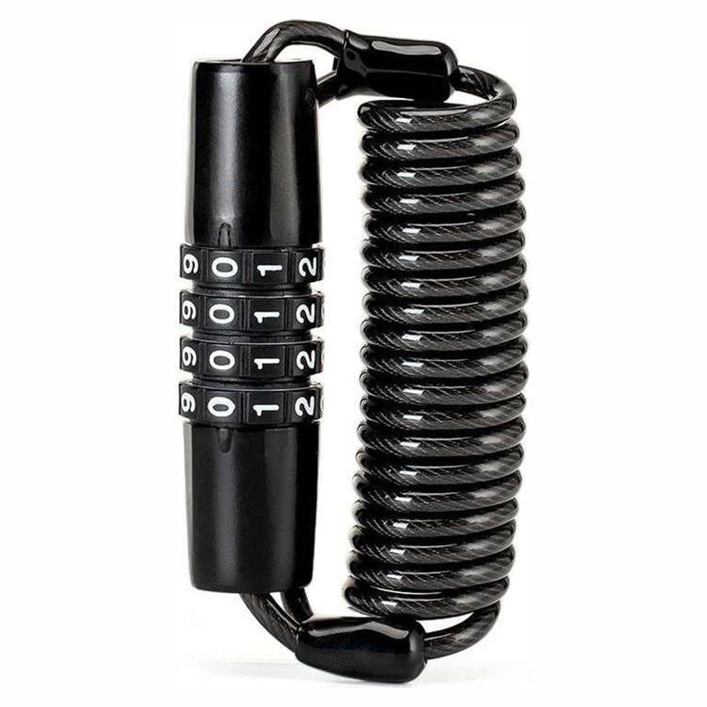 Rockbros T609 bicycle lock with 1.5 m combination - blackeng